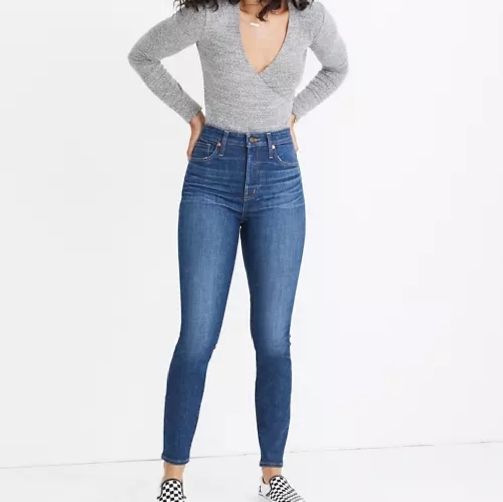 Madewell Curvy High Rise Skinny